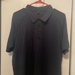 Men’s XL navy Lululemon short sleeve polo